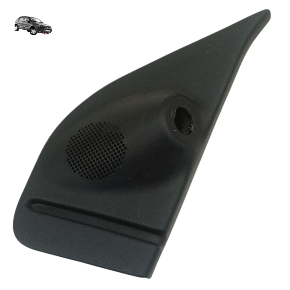 Acabamento interno retrovisor direito fiat palio 2007 2008 1