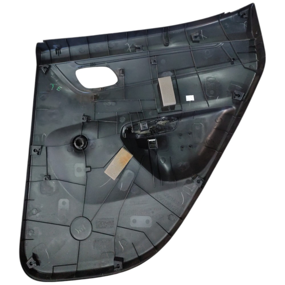 Forro Porta Traseira Esquerda Renault Kwid 2022 2023 Preto 3