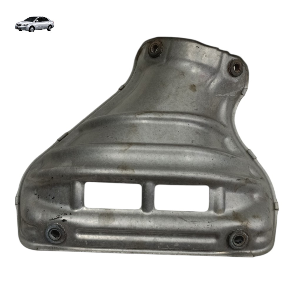Protetor Térmico Coletor Escape Toyota Corolla 1.8 2004 2003 Prata 1