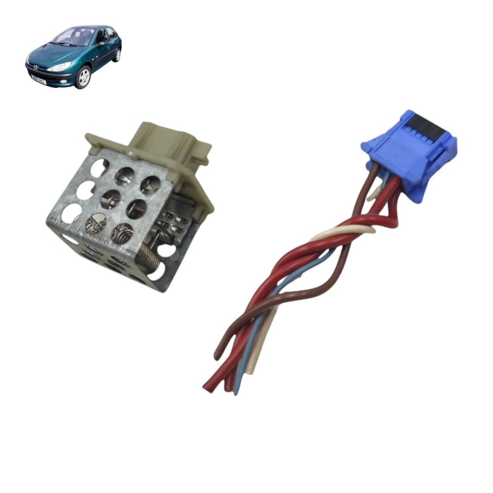 Resistência Ventoinha Radiador Peugeot 206 1.4 2001 2002 03 1
