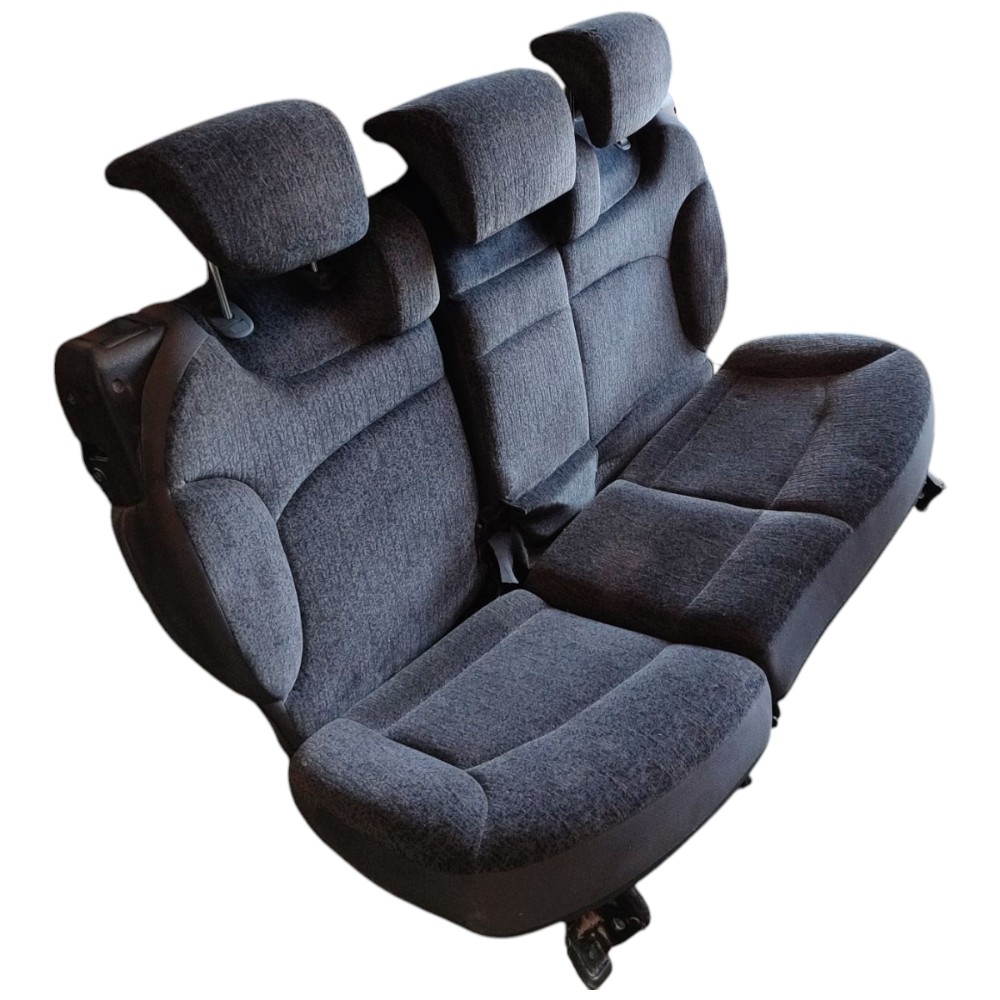 Jogo Banco Tecido Fiat Stilo 2003 2004 2005 2006 2007 2008  Azul/preto 8
