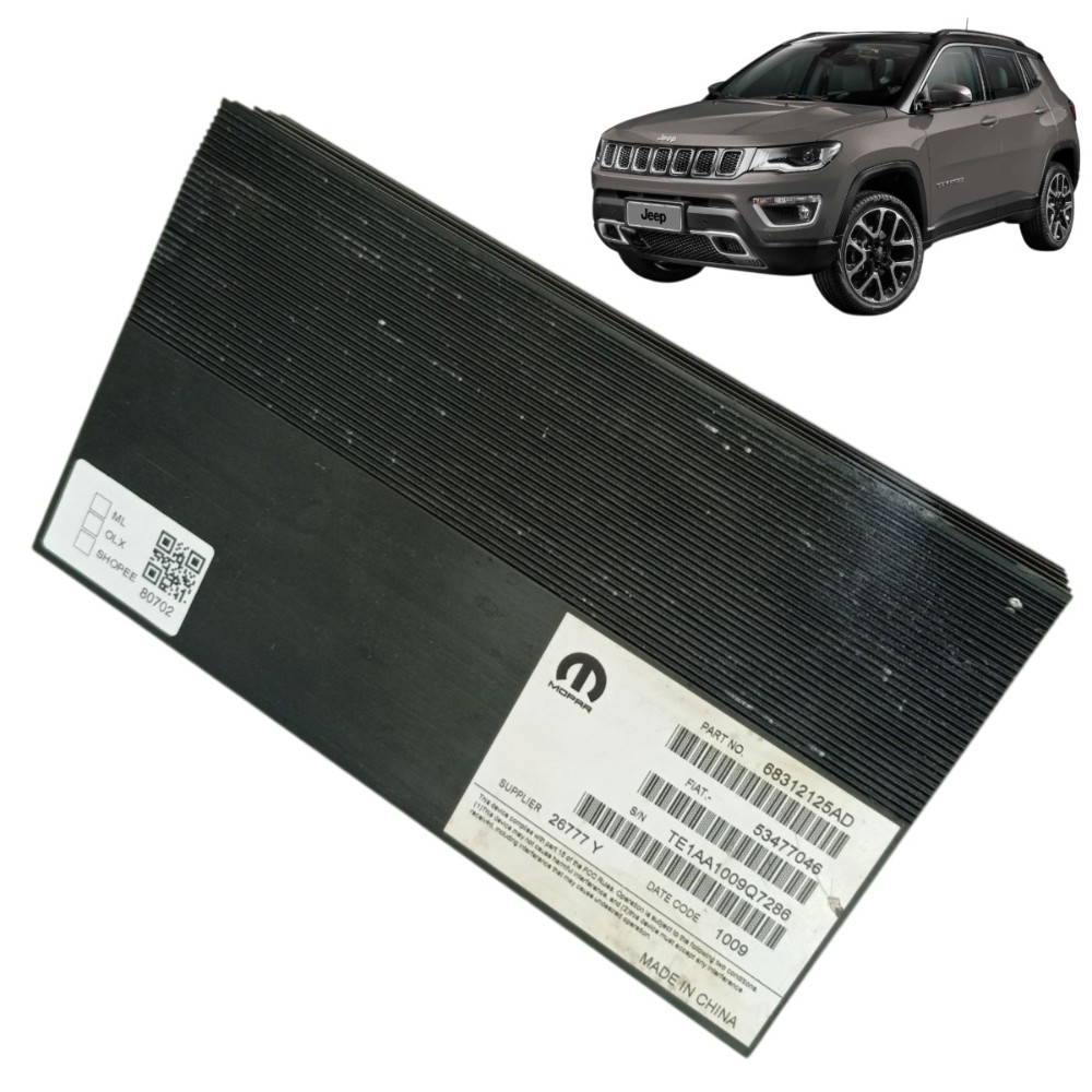 Módulo amplificador som jeep Compass 2018 2019 2020 2021 22