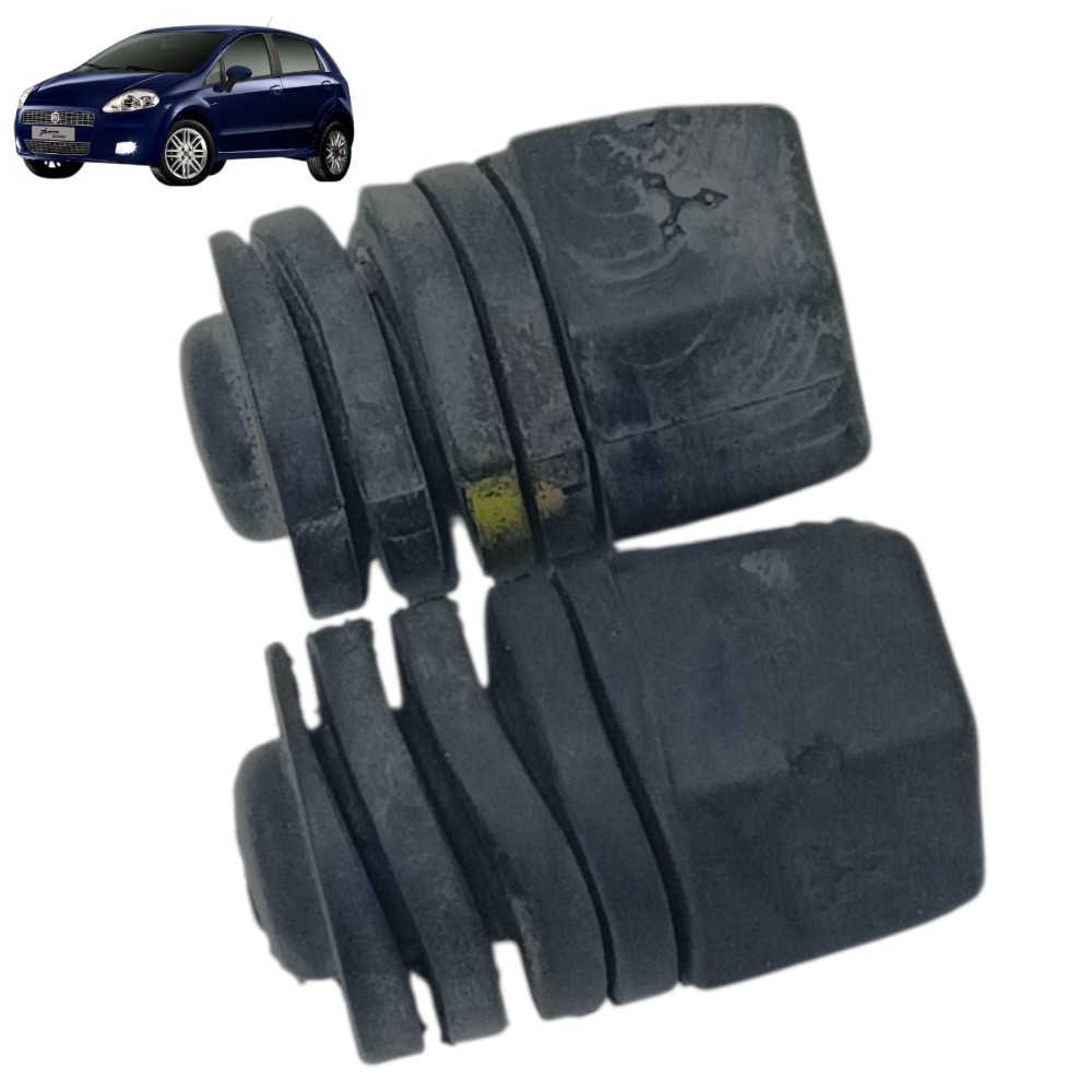 Par batente borracha capô fiat punto 2012 2011 2010