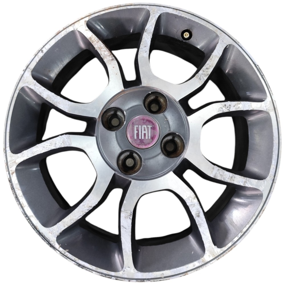 Jogo Roda Aro 15 4×98 Fiat Uno Sporting Palio Mobi Reformar Grafite 2