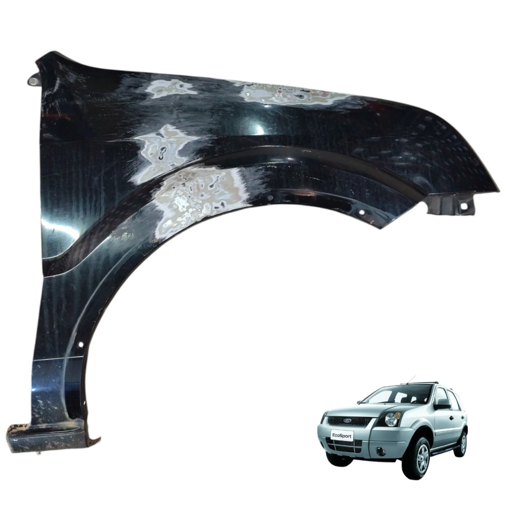 Paralama direito ford ecosport 2004 2005 2006 2007 1