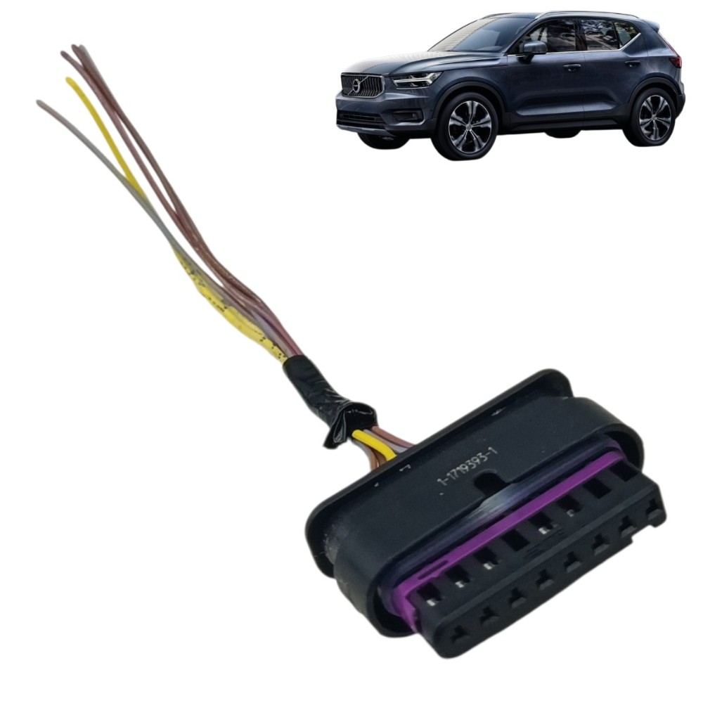 Plug Fechadura Porta Dianteira Direita Volvo Xc40 2022 2020