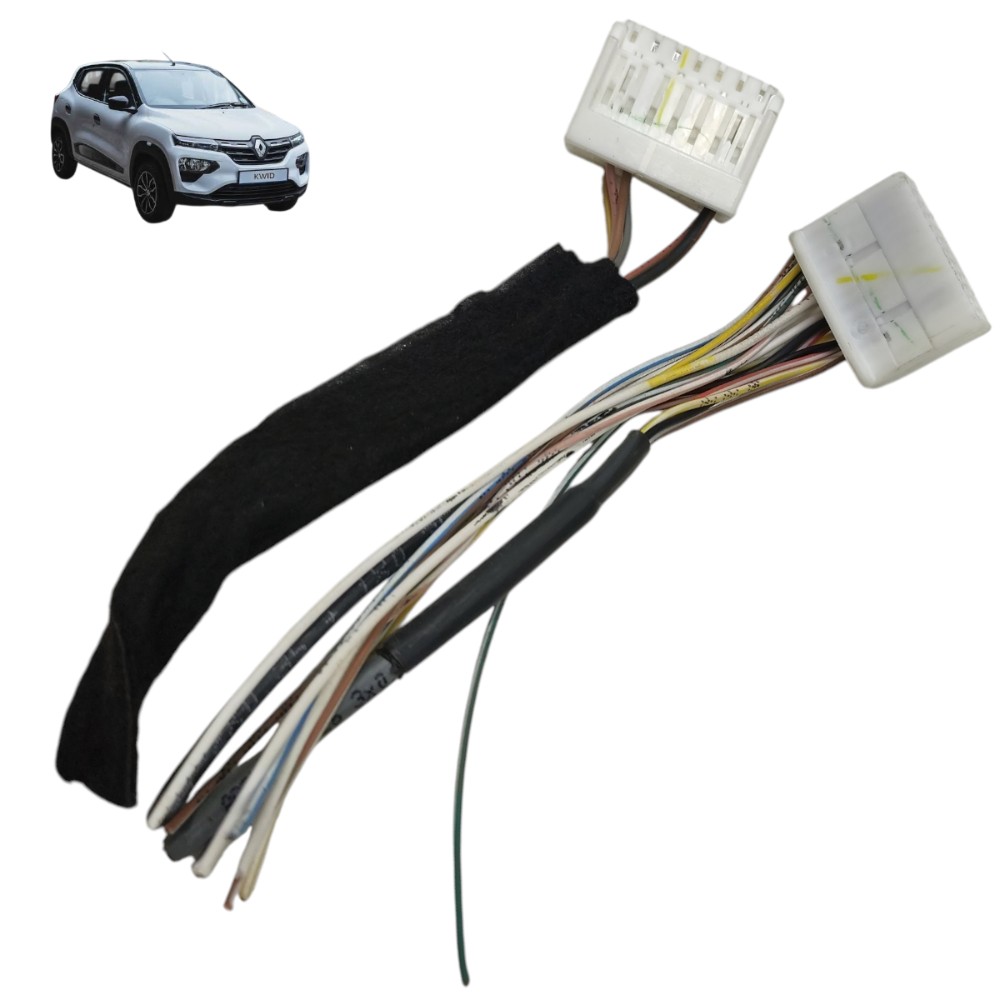 Par plug conector tela multimídia Renault kwid 2021 2020 19 1