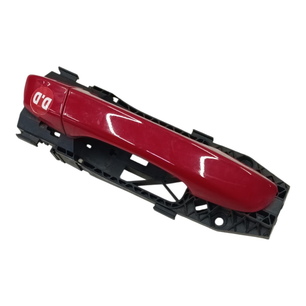 Maçaneta Externa Porta Dianteira Direita Vw Polo 2019 2020 Vermelho Dianteira