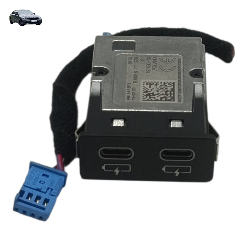 Entrada usb console central bmw 320i 2021 2022 2023 2024