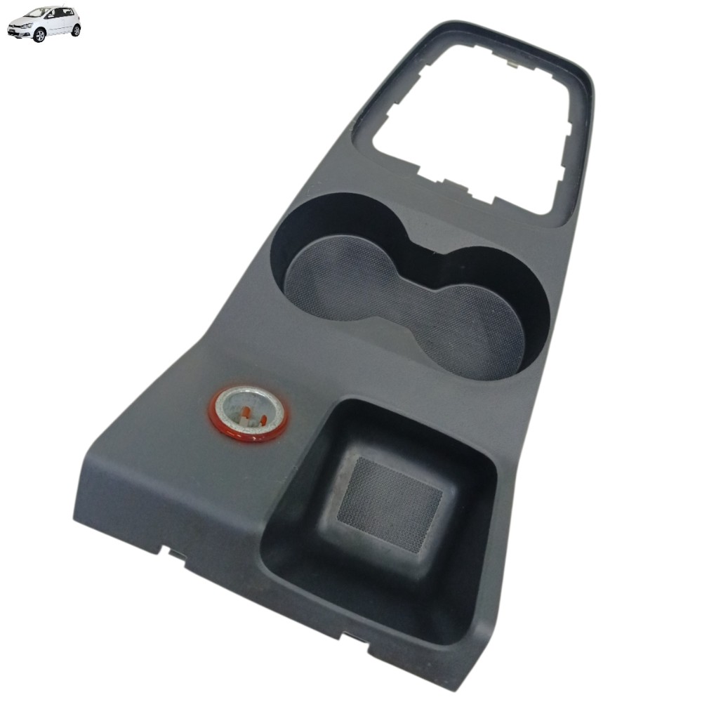 Console central porta copos vw fox 2016 2017 2018 2019