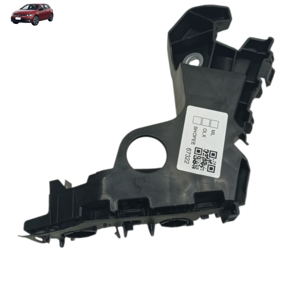 Guia Parachoque Dianteiro Esquerdo Vw Polo 2026 2025 2024