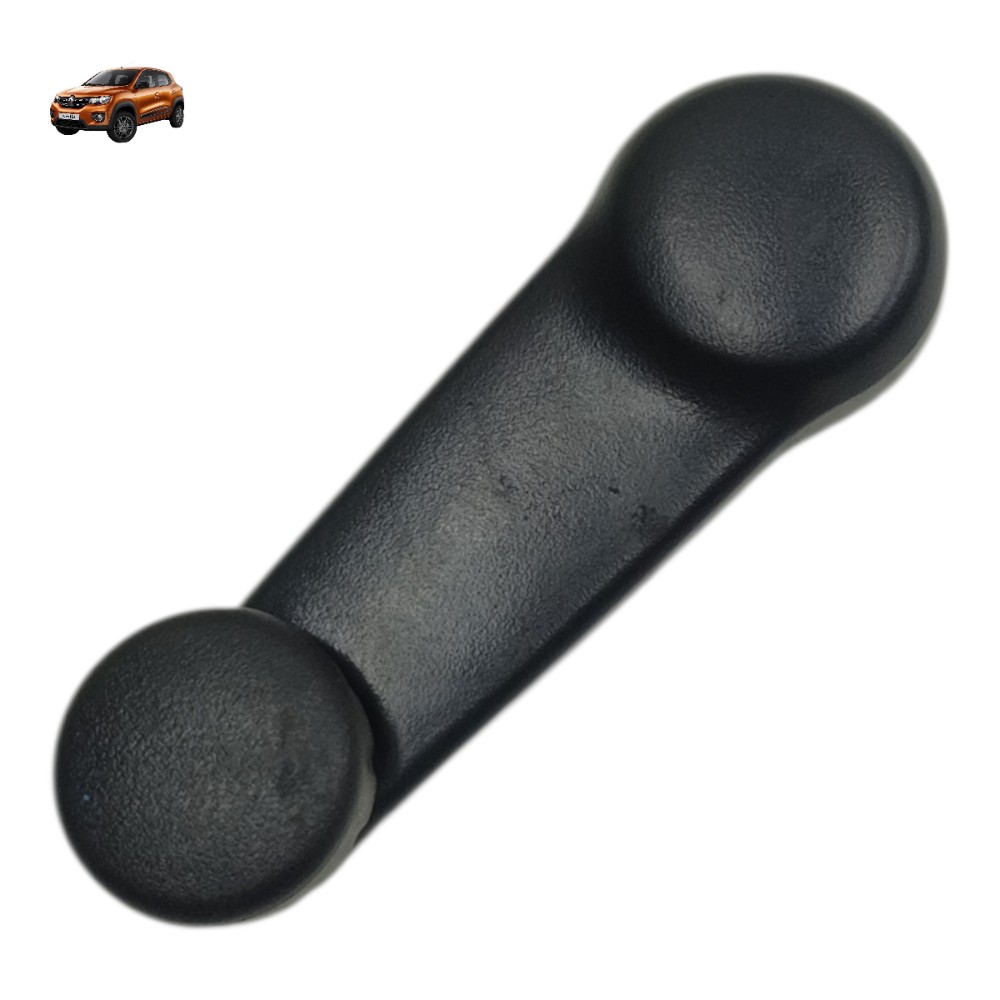 Manivela Vidro Porta Renault Kwid 2024 2023 2022 2021 2020 Preto 1