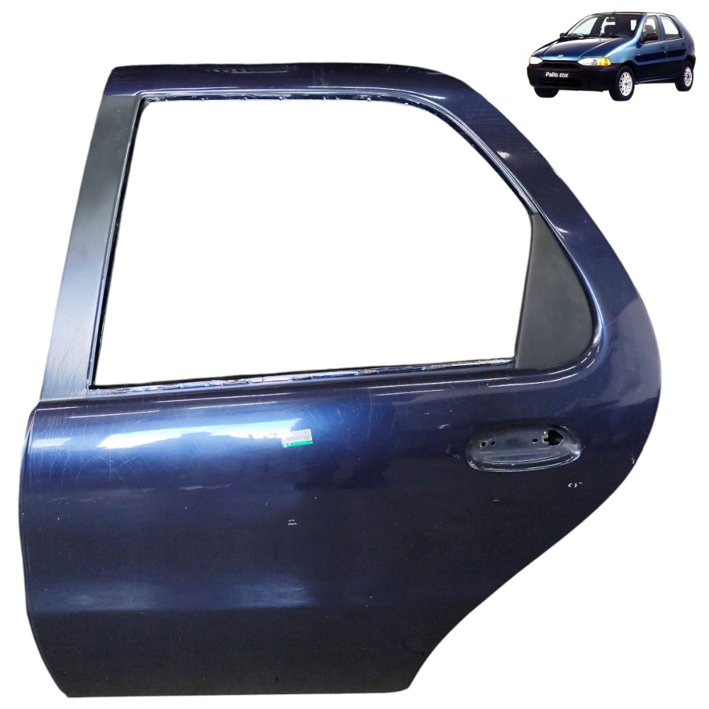 Porta traseira esquerda fiat palio 1997 1998 1999 2000 2004 1