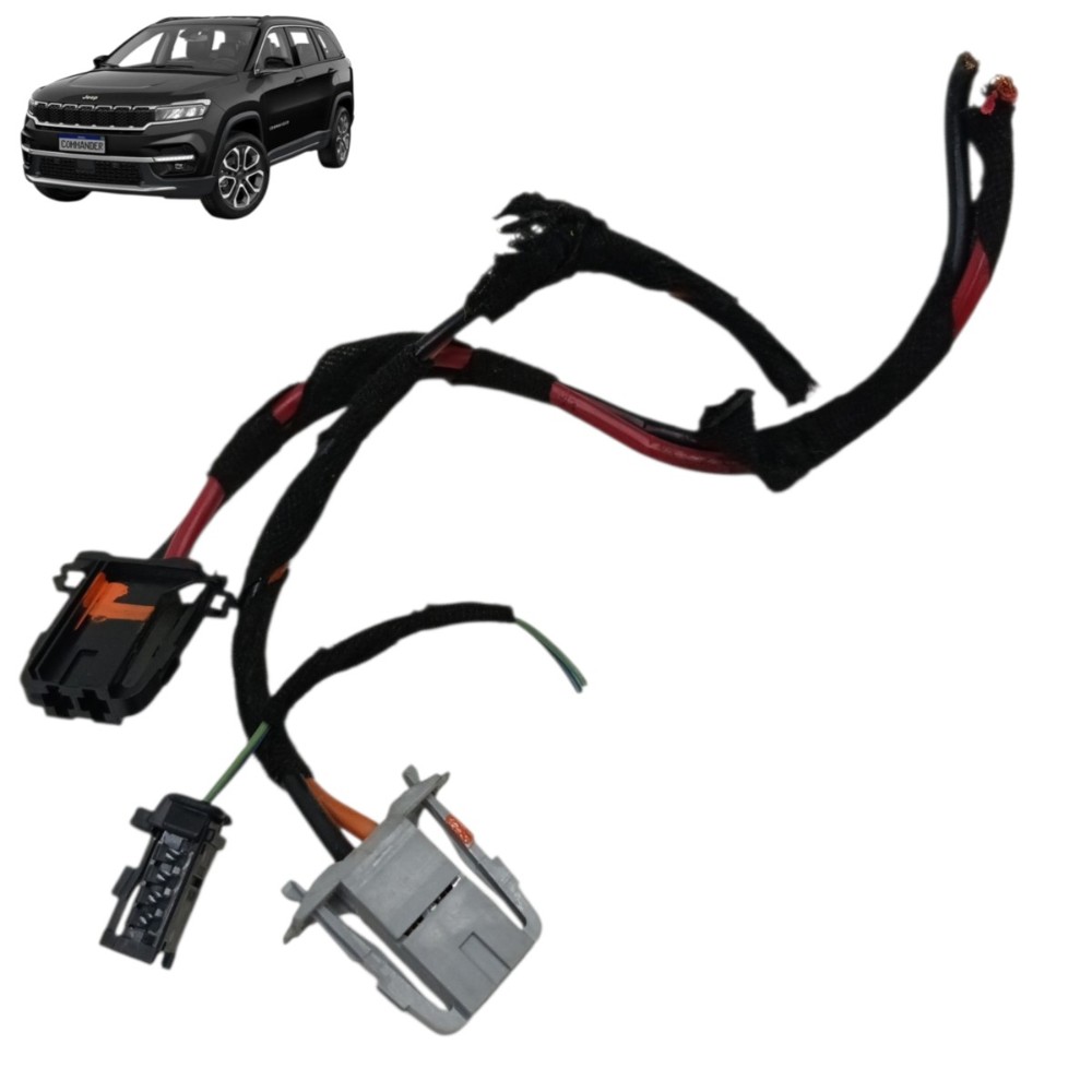 Jogo Plug Conector Resistência Ar Jeep Compass 2019 2020