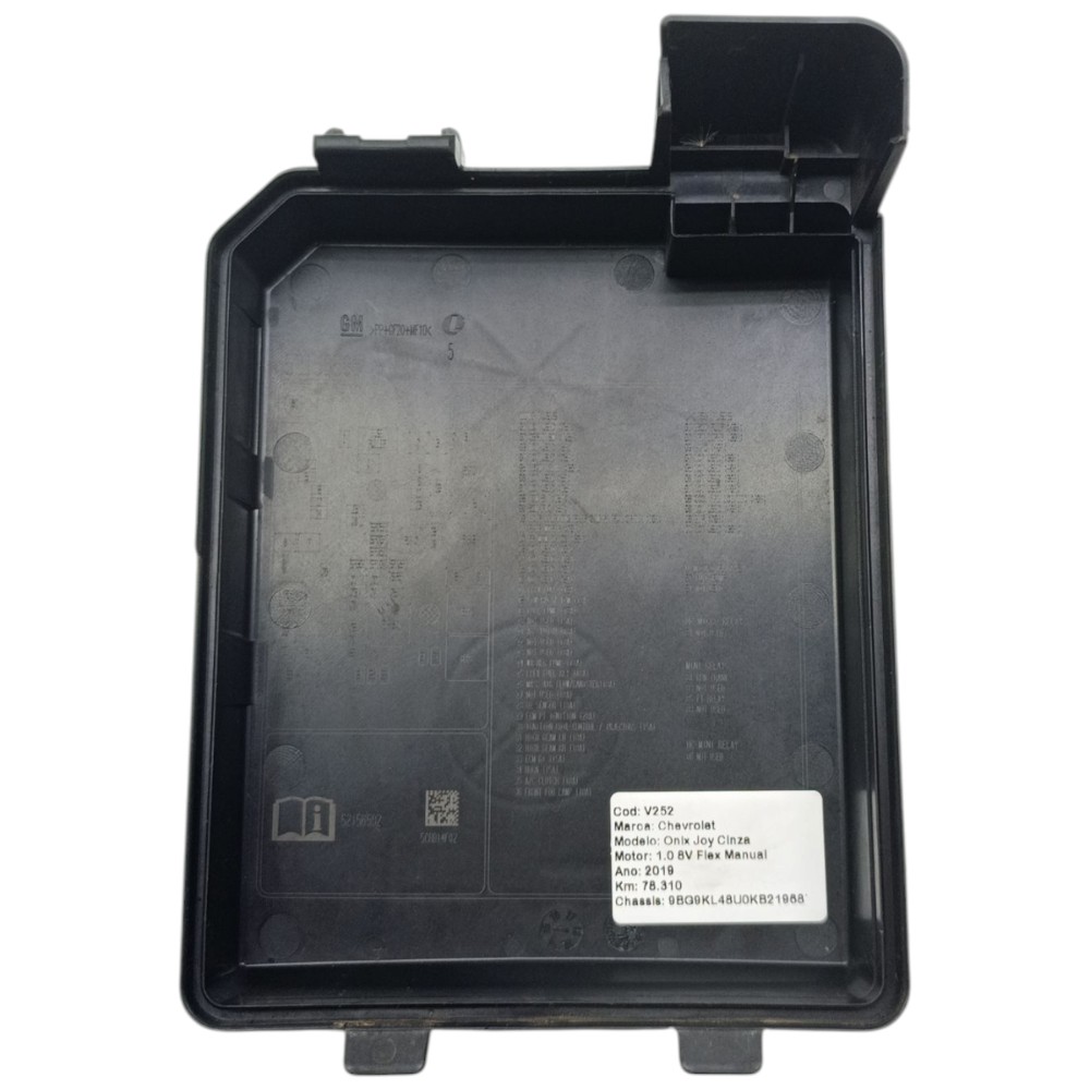 Tampa Caixa Fusível Externa Gm Onix Prisma 1.0 2013 Á 2019 4