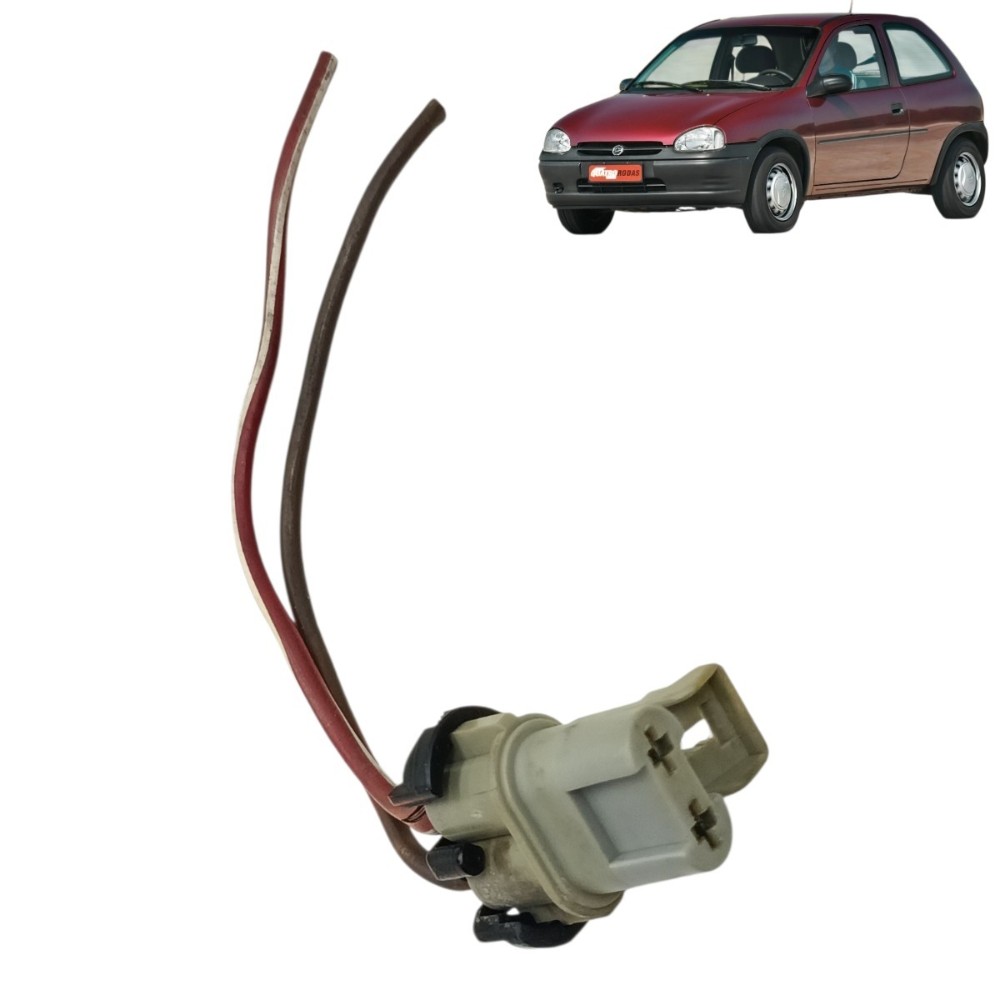 Plug Conector Motor Ventoinha Radiador Gm Corsa 1.6 2000 01