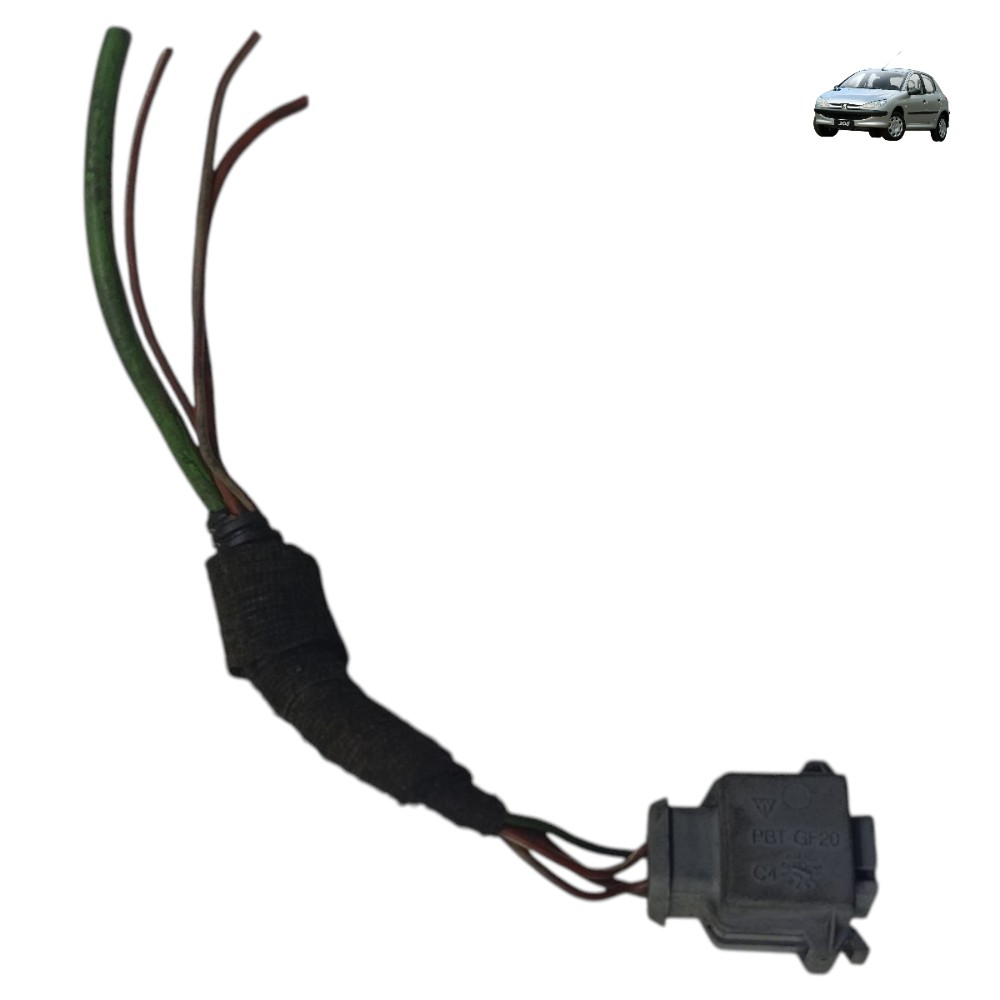 Plug Conector Bobina Ignição Peugeot 206 207 1.4 2008 2009 1