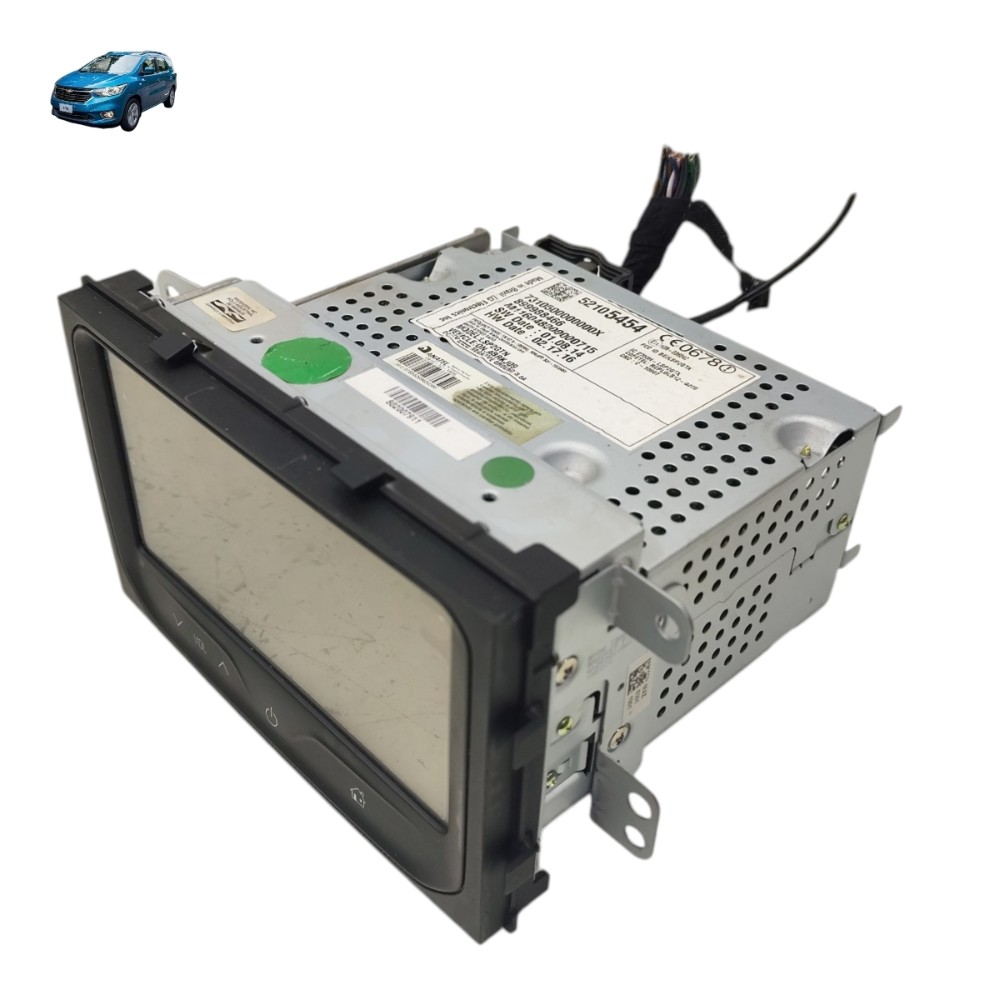 Tela central multimídia GM Spin onix prisma cobalt 52105454
