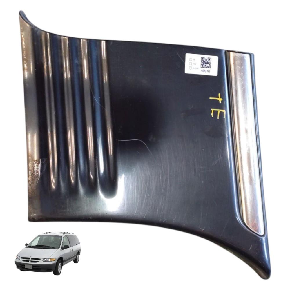 Friso Porta Traseira Esquerda Chrysler Grand Caravan 99 2000 Azul-escuro 1