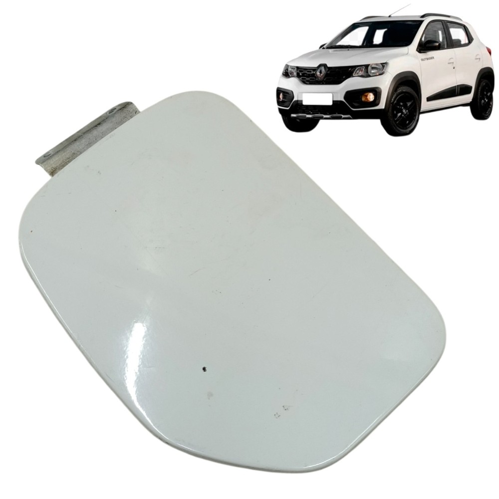Portinhola Tanque Combustível Renault Kwid 2018 2019 2020 Branco 2020