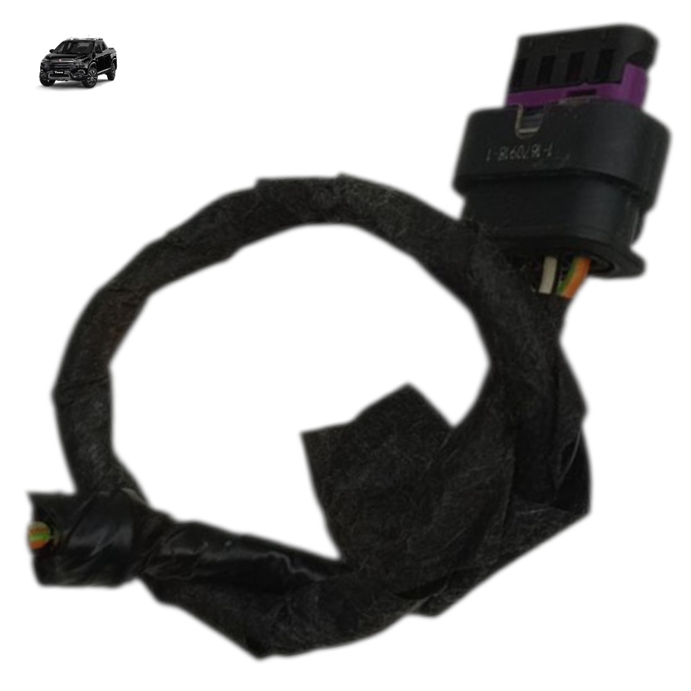 Plug Conector Fechadura Porta Traseira Fiat Toro 2020 2019 1