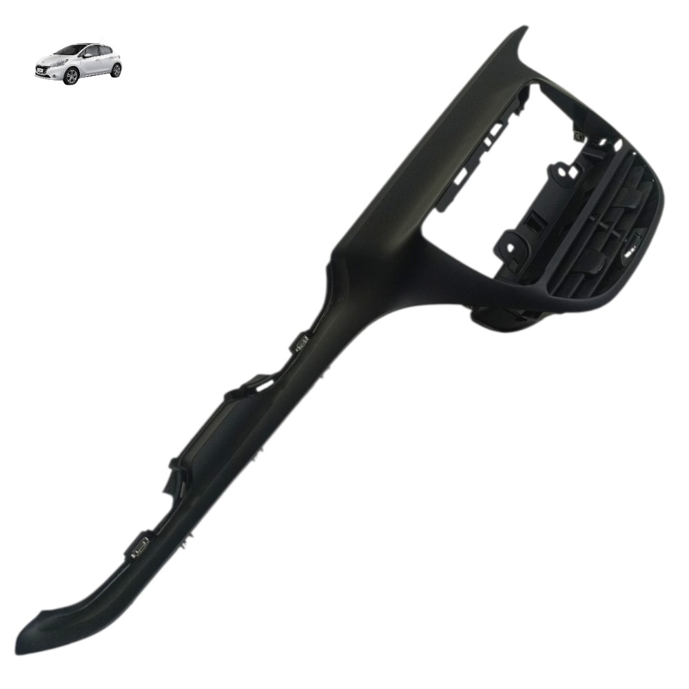 Moldura Difusor Ar Central Painel Peugeot 208 2014 2015 2016 1