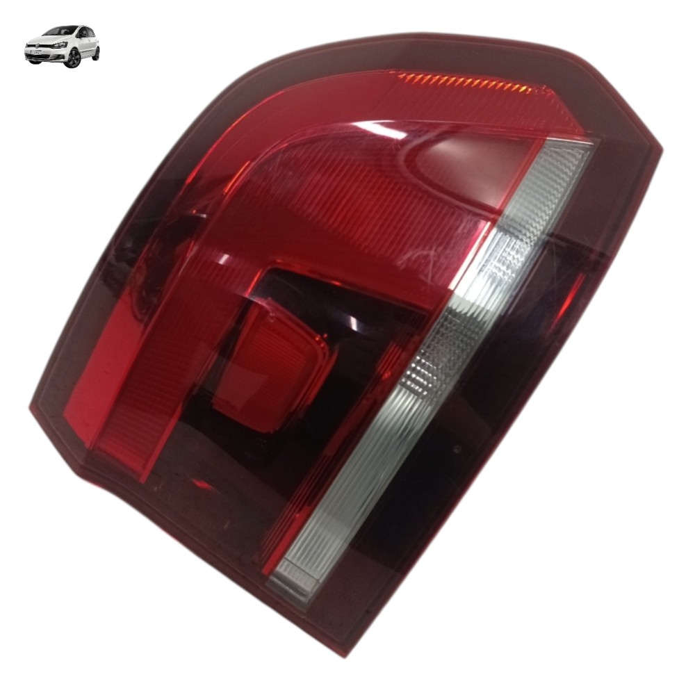 Lanterna Direita Vw Fox 2016 2017 2018 2019 2020 Direito/passageiro Vermelho