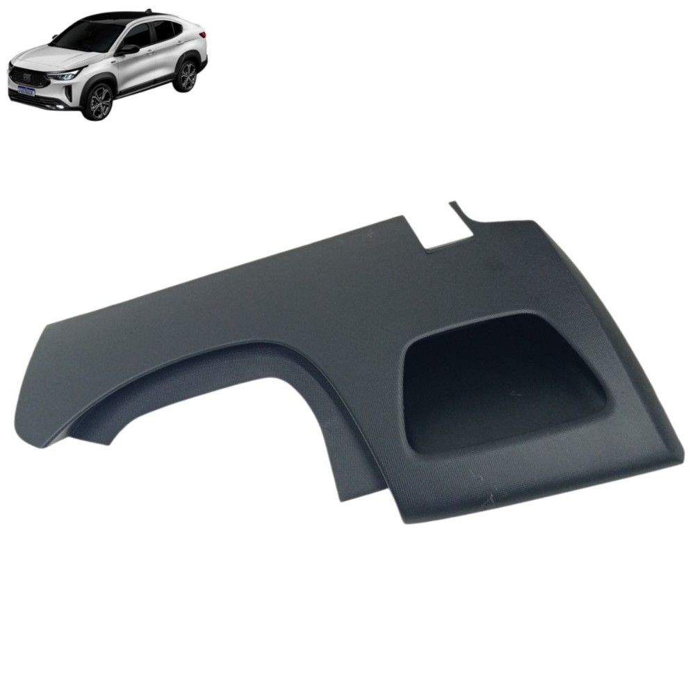 Acabamento inferior esquerdo painel fiat fastback 2023 2024