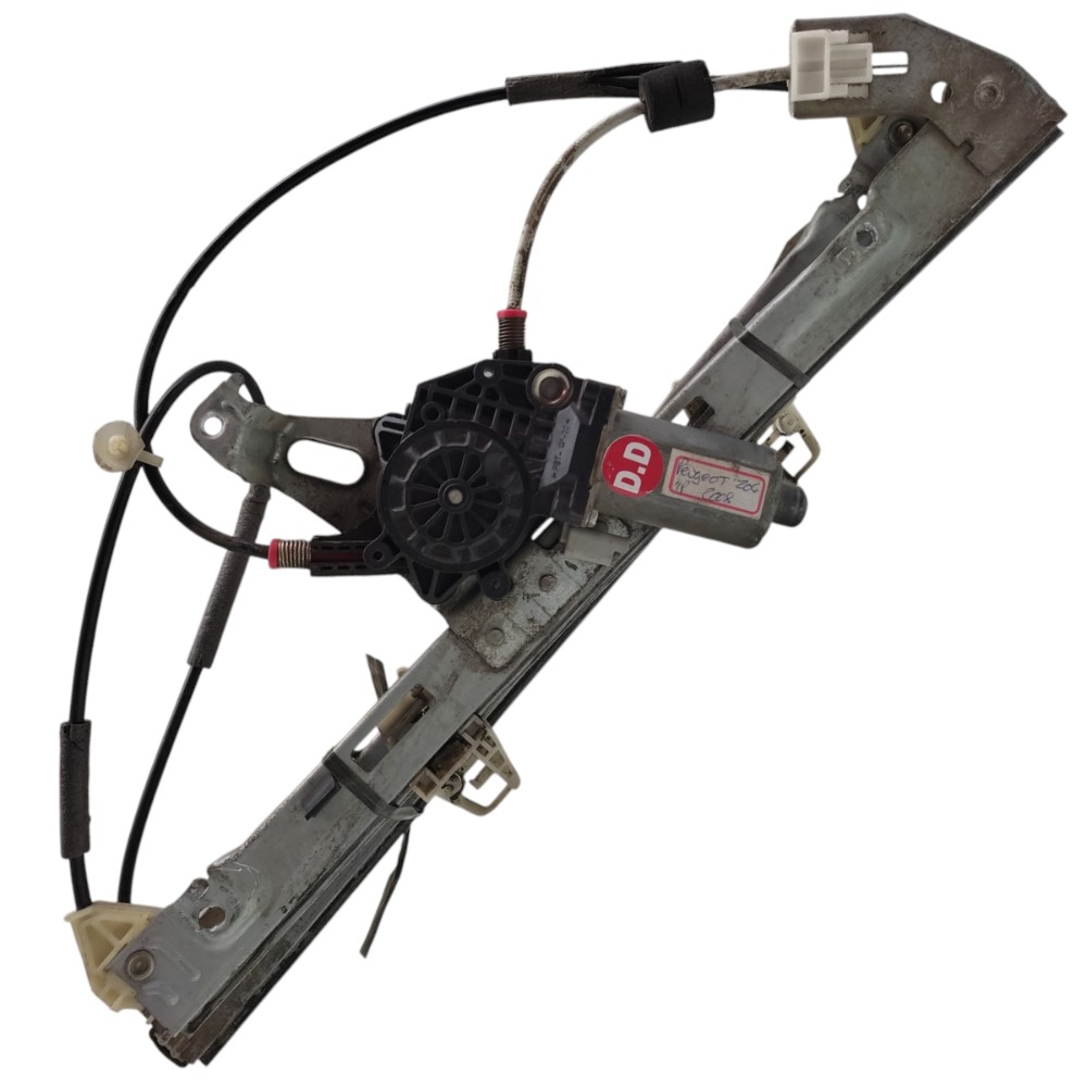 Motor Máquina Vidro Dianteiro Direito Peugeot 206 2008 2009 1