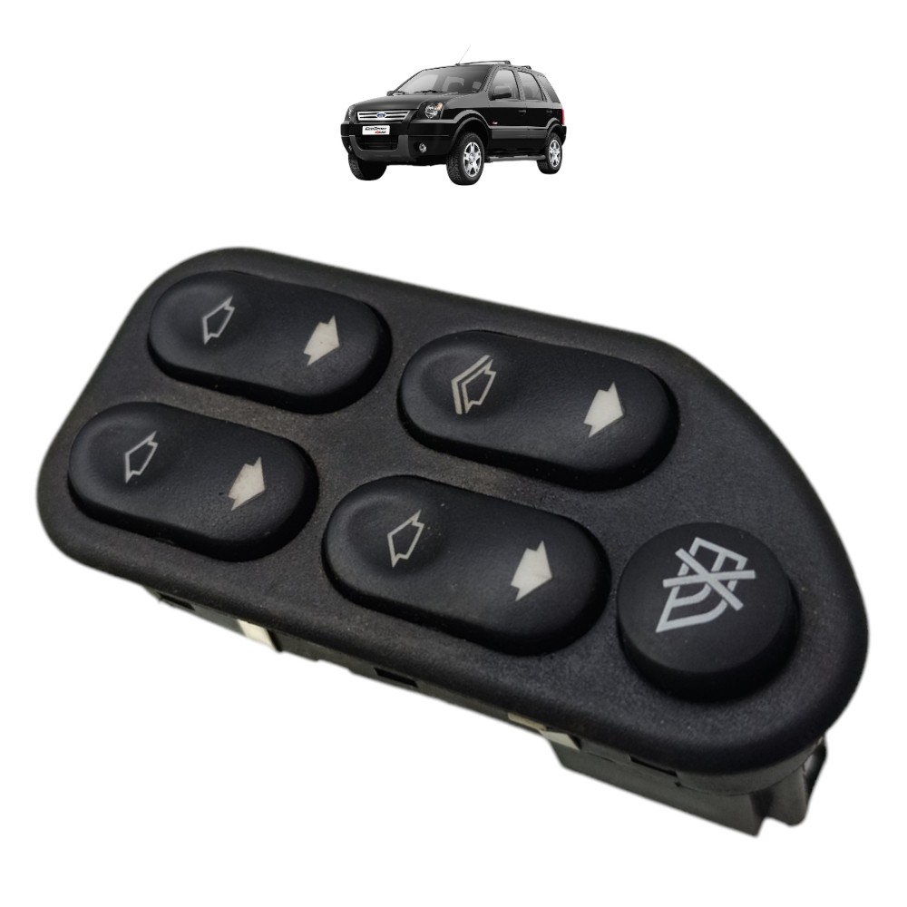 Comando Botão Vidro Elétrico Ford Ecosport 2007 1