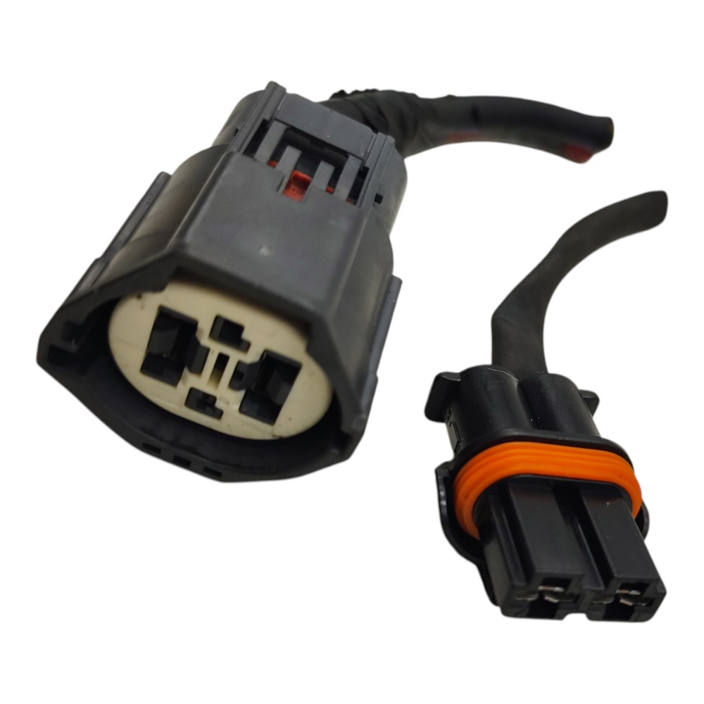 Par plug conector módulo ventoinha Volvo XC60 3.0 2009 2010 4