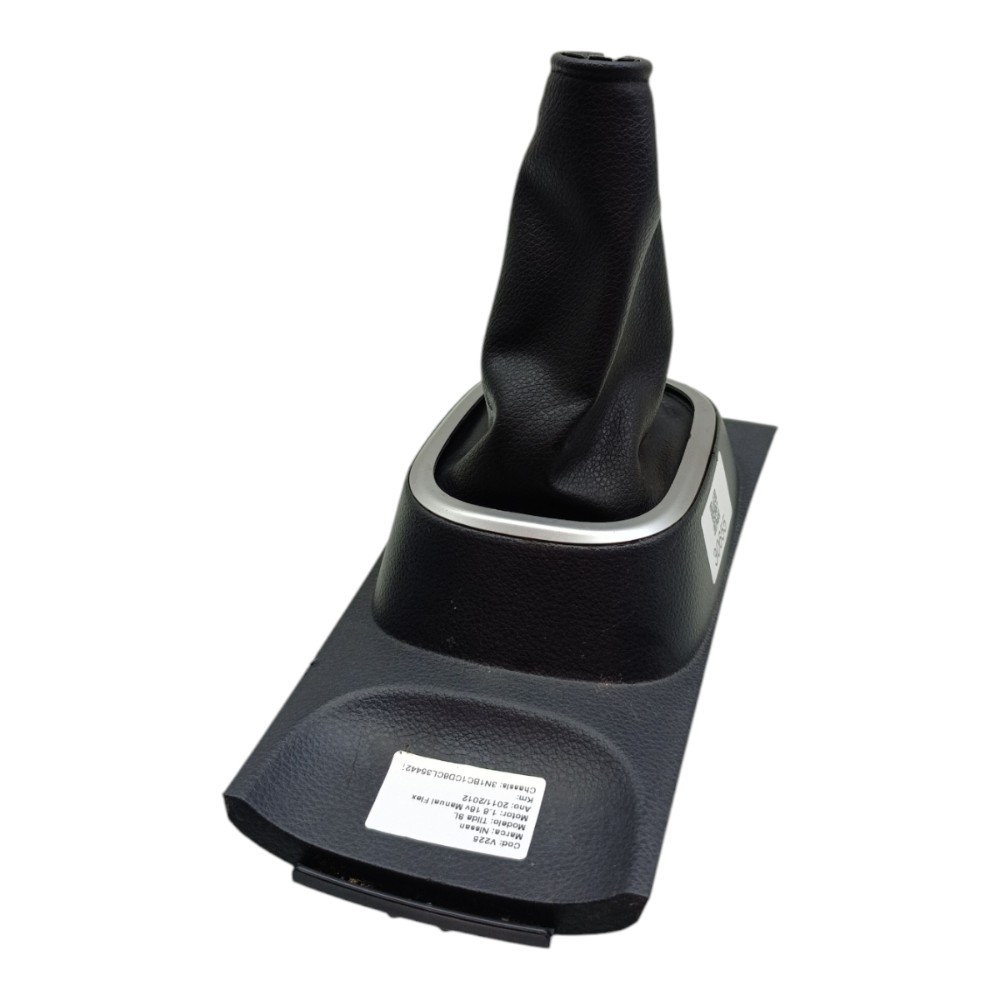 Acabamento Coifa Alavanca Marcha Nissan Tiida 2010 2011 2012 3