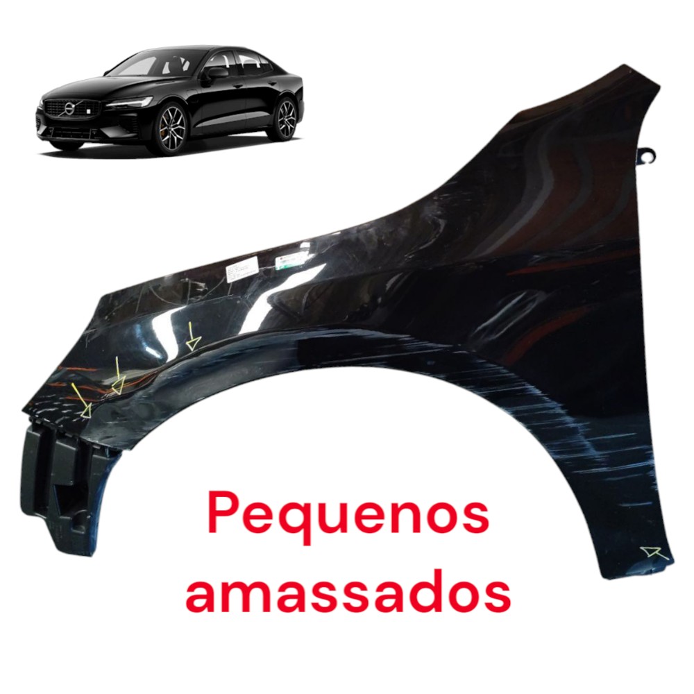 Paralama Blindado Esquerdo Volvo S60 T4 2011 2012 C/ Detalhe 1