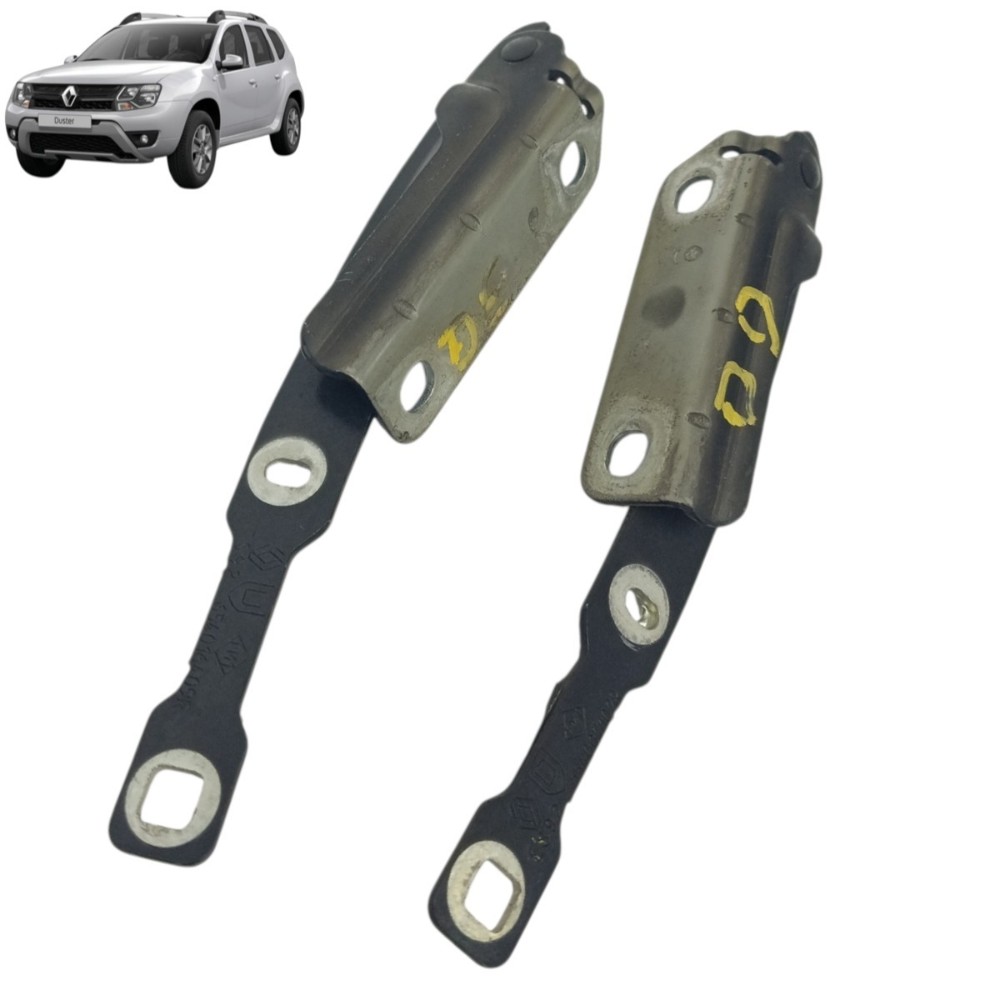 Par dobradiça capô Renault Duster oroch 2016 2017 2018 2019