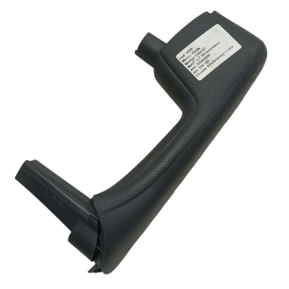 Puxador Interno Porta Dianteira Direita Honda Civic G7 2002 Cinza Dianteira 2