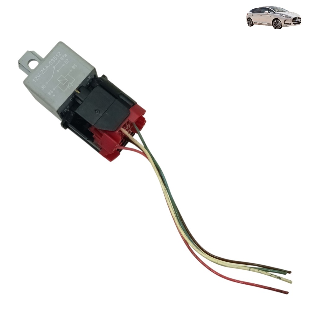 Relé Chicote 12v 25a Linha Citroen Ds5 Ds4 C4 Peugeot 3008
