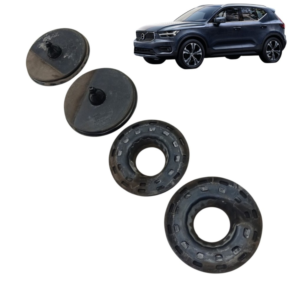 Jogo calço batente mola traseira volvo xc40 híbrido 2022 21