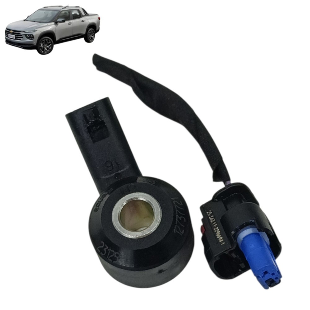Sensor detonação com plug conector gm montana 1.4 2025 2026