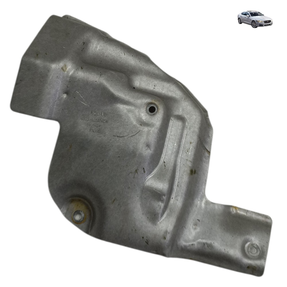 Defletor protetor calor motor jaguar xe 2.0 2016 2017 2018