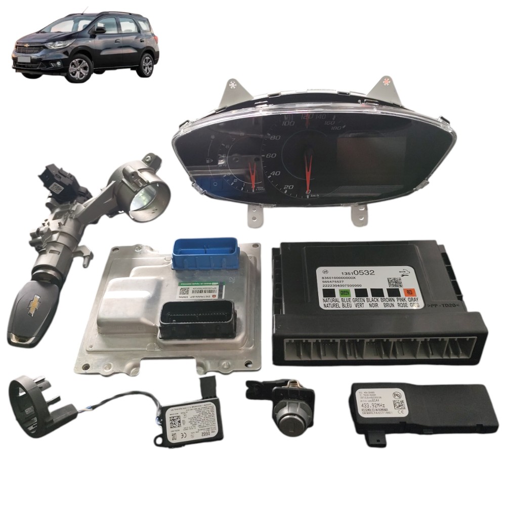 Kit code módulo injeção GM Spin 1.8 automático 2024 2023 22 1