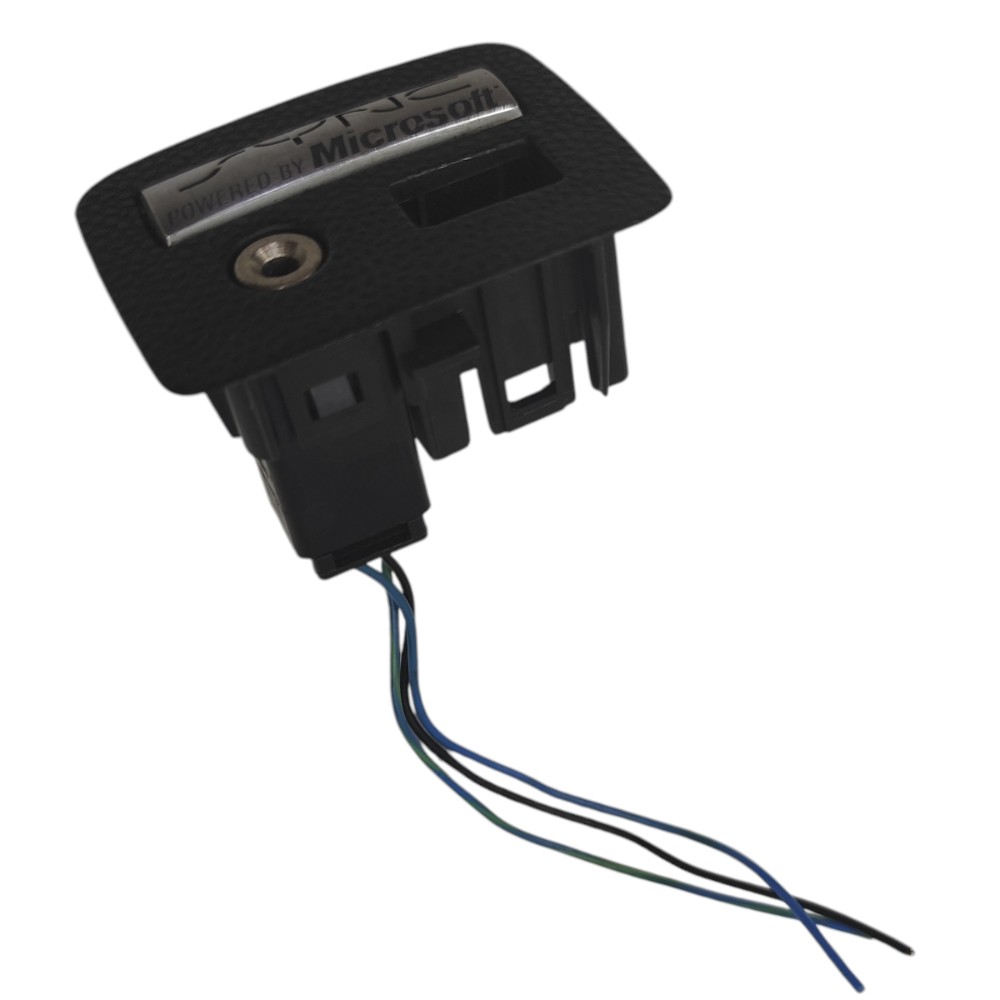 Entrada auxiliar console central ford new fiesta 2014 2015 2