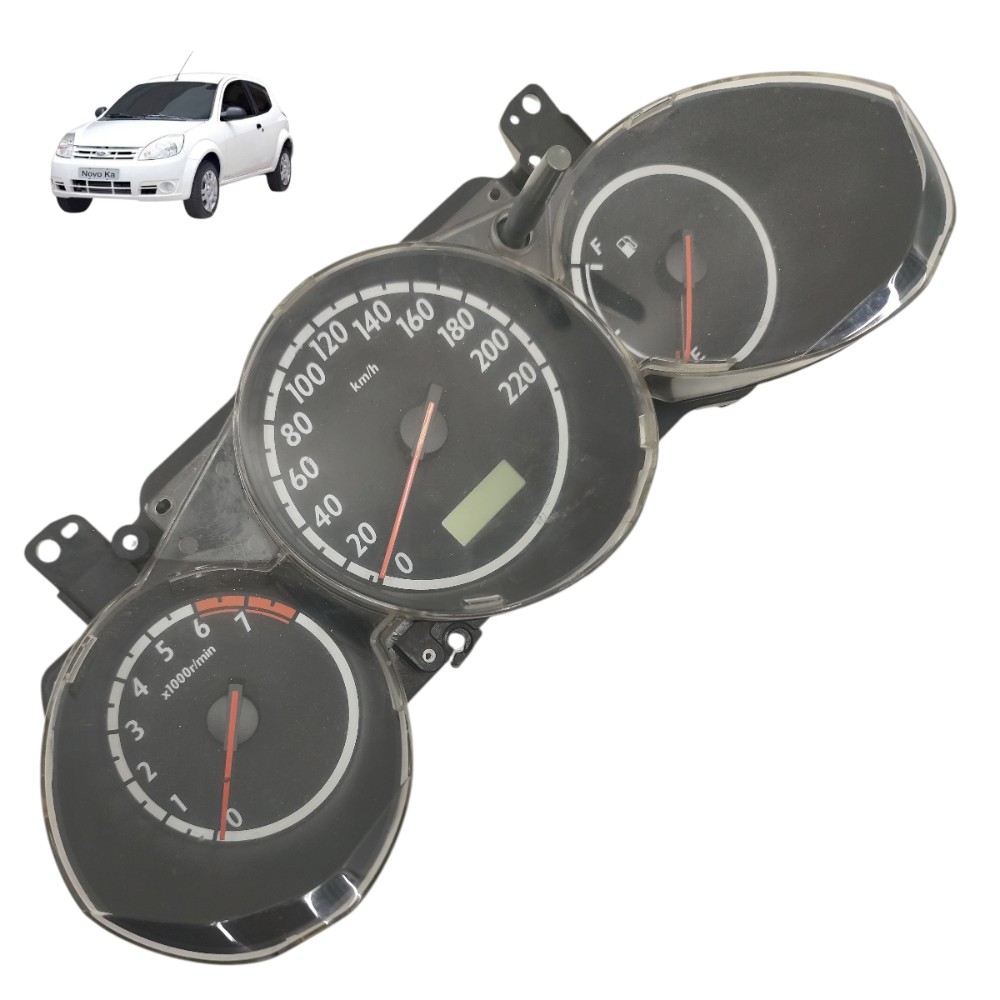 Painel Instrumentos Honda Fit 1.4 16v 2004 2005 2006 2007 Preto 1