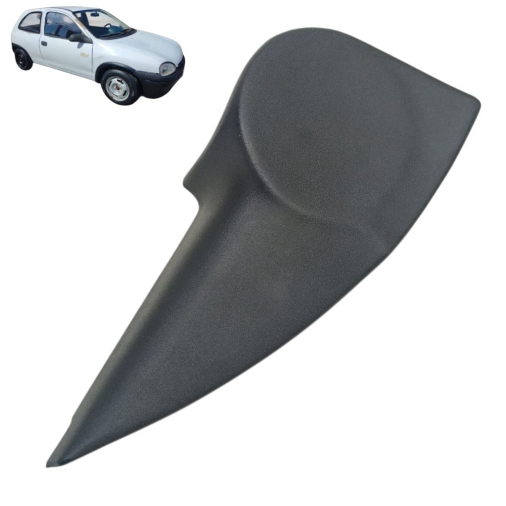 Moldura Interna Retrovisor Direito Gm Corsa 1997 1998 2001 Preto