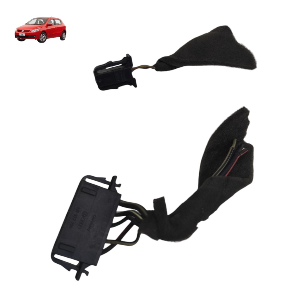 Par plug conector comando ar forçado vw gol g5 2009 2010