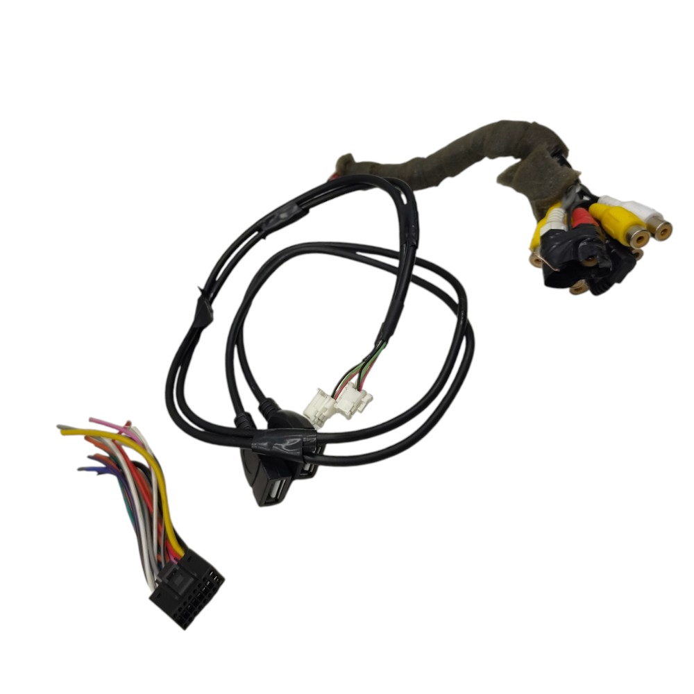 Jogo plug conector tela multimídia Volvo XC60 2009 2010 2011 3