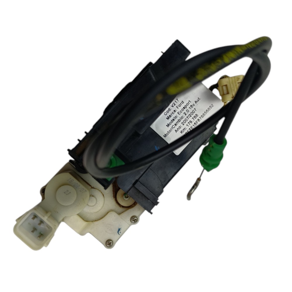 Fechadura Porta Traseira Esquerda Ford Ecosport 2006 2007 4