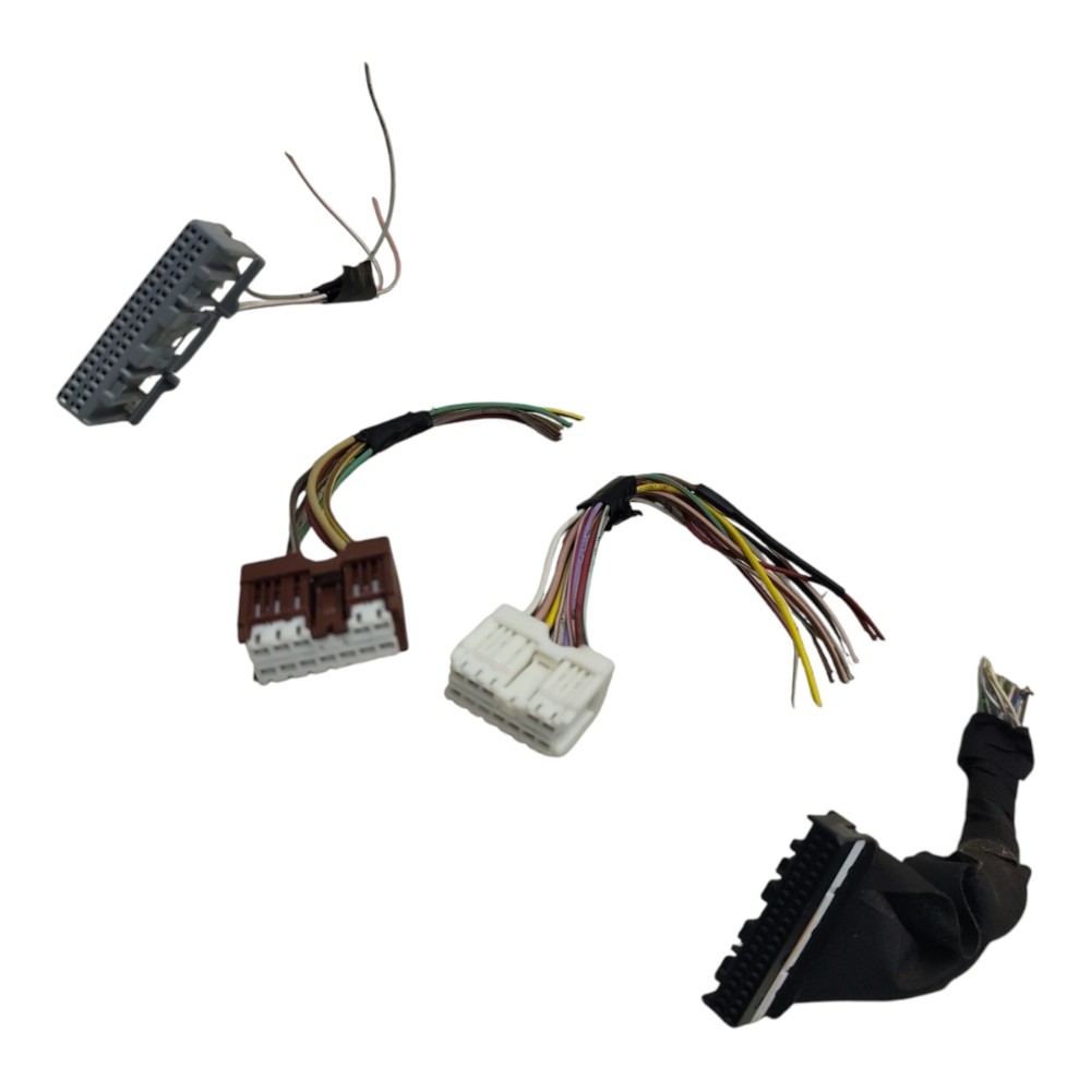 Jogo Plug Conector Modulo Bcm Renault Sandero 2016 2017 2018 3