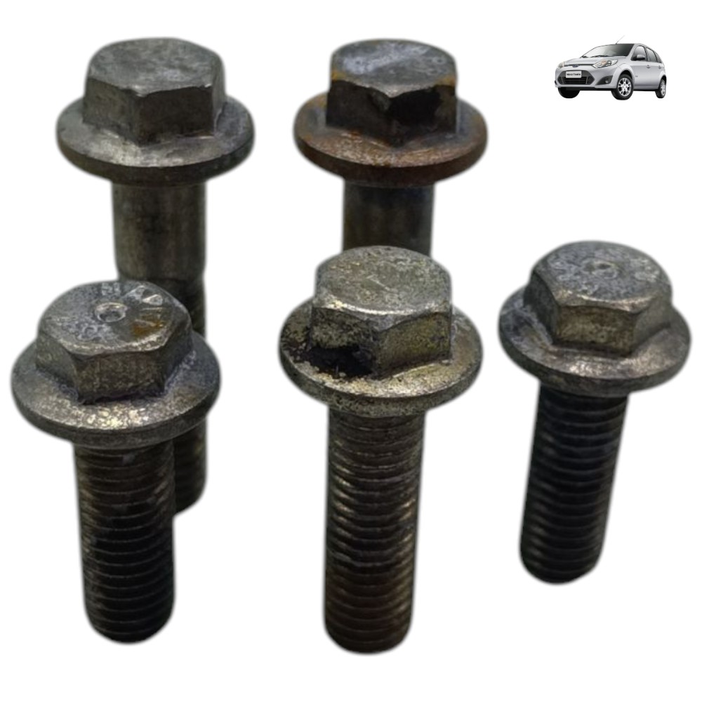 Jogo Parafuso Suporte Bomba Ford Fiesta 1.6 Zetec Rocam 2014 1