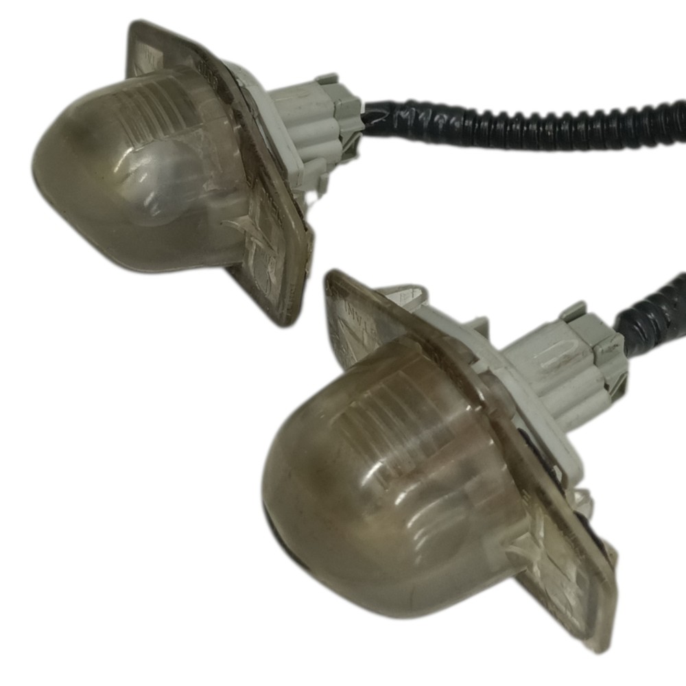 Par Luz Placa Traseira Honda Fit 2003 2004 2005 2006 2007 4