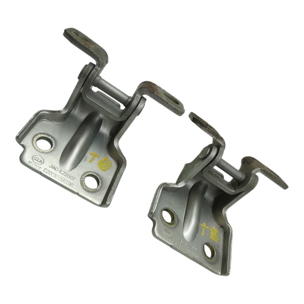 Par Dobradiça Porta Traseira Direita Jac J3 2011 2012 2013 2
